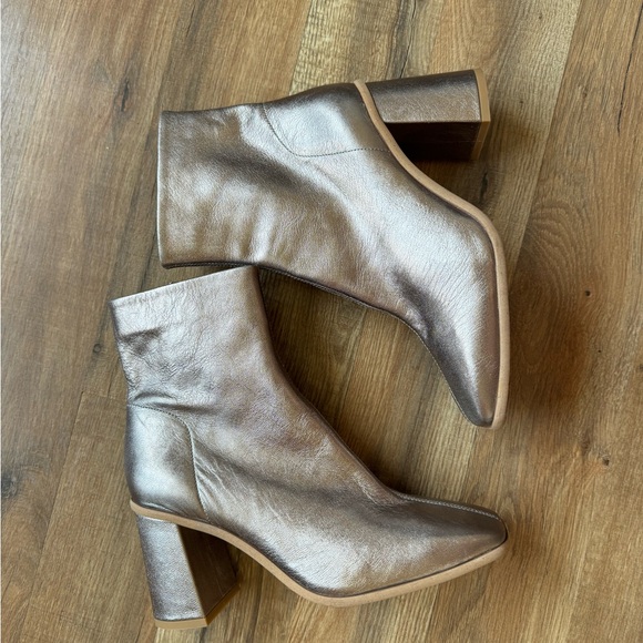 Free People Sienna Ankle Boot Bronze - Picture 9 of 11